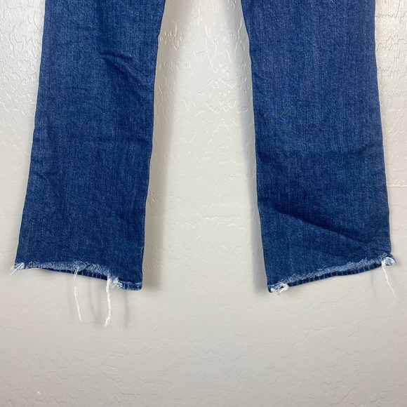 Mother Superior The Tripper Jeans in Your Treat or Mine Wash Denim Jeans Size 26 - Picture 10 of 16